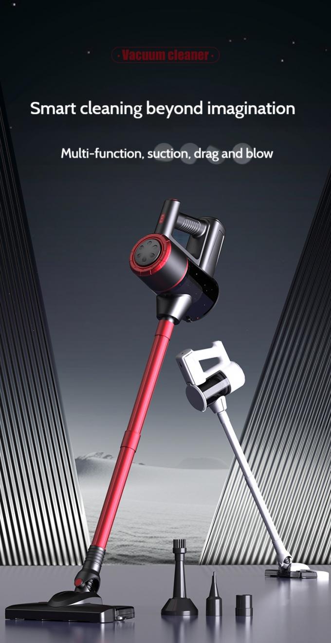 High-power Κενό cleaner with flexible brush head