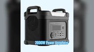 Portable Power Station 2000W Lithium Iron