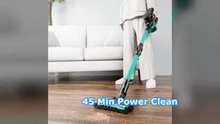Cordless Vacuum 45 Min Runtime Powerful BLDC