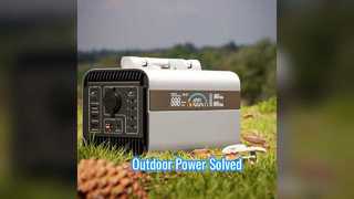 296Wh Portable Power Bank Outdoor Emergency Backup