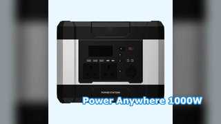 Large Capacity Outdoor Power Station 1000W